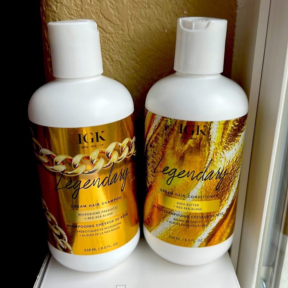 IGK Legendary Shampoo and Conditioner